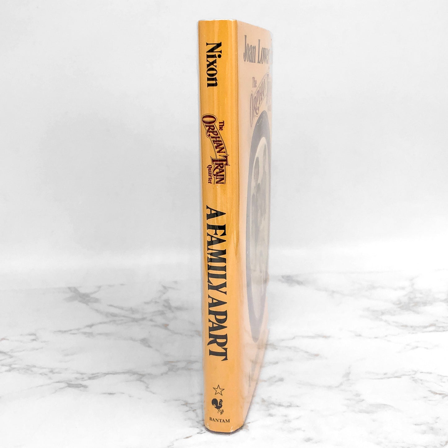 A Family Apart by Joan Lowery Nixon SIGNED! [FIRST EDITION] 1987 • Orphan Train #1