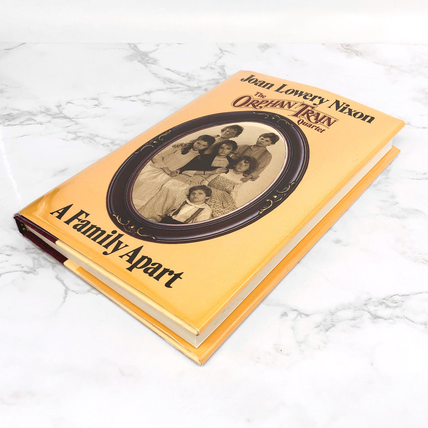 A Family Apart by Joan Lowery Nixon SIGNED! [FIRST EDITION] 1987 • Orphan Train #1