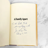 A Family Apart by Joan Lowery Nixon SIGNED! [FIRST EDITION] 1987 • Orphan Train #1