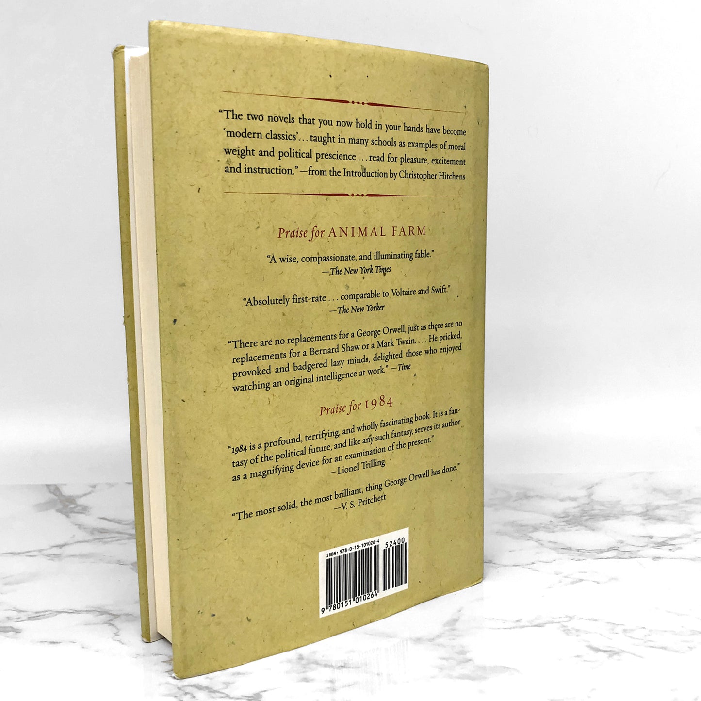 Animal Farm and 1984 by George Orwell [2003 HARDCOVER ANTHOLOGY]