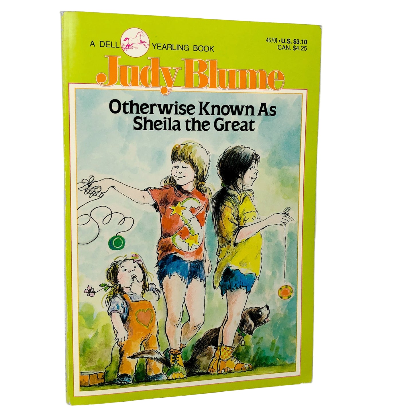 Otherwise Known as Sheila the Great by Judy Blume [1986 TRADE PAPERBACK]