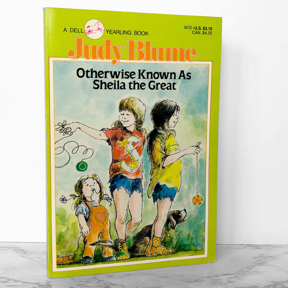 Otherwise Known as Sheila the Great by Judy Blume [1986 TRADE PAPERBACK]