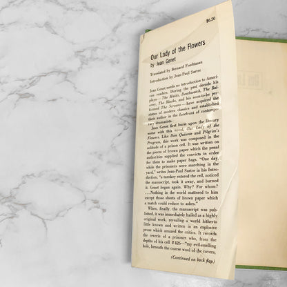 Our Lady of the Flowers by Jean Genet [U.S. FIRST EDITION] 1963 • Grove Press