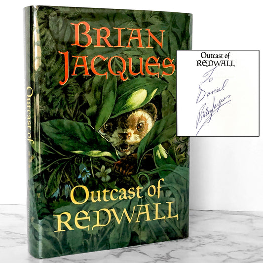 Outcast of Redwall by Brian Jacques SIGNED! [FIRST EDITION / FIRST PRINTING] 1996