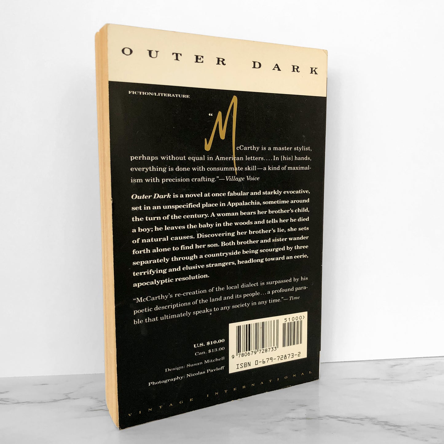 Outer Dark by Cormac Mccarthy [TRADE PAPERBACK / 1993]