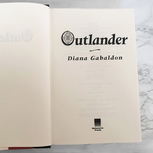 Outlander by Diana Gabaldon [FIRST EDITION / SIXTH PRINTING] 1991