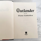 Outlander by Diana Gabaldon [FIRST EDITION / SIXTH PRINTING] 1991