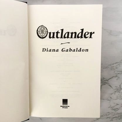Outlander by Diana Gabaldon [FIRST EDITION / FOURTH PRINTING] 1991