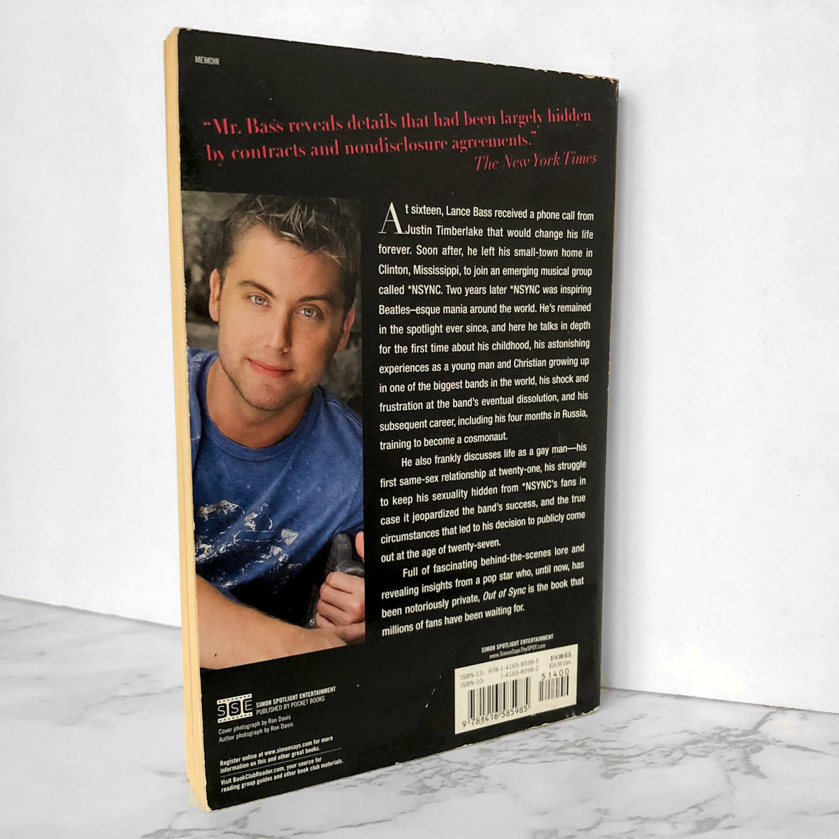 Out of Sync: A Memoir by Lance Bass [TRADE PAPERBACK] - Bookshop Apocalypse