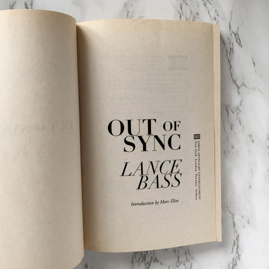 Out of Sync: A Memoir by Lance Bass [TRADE PAPERBACK] - Bookshop Apocalypse