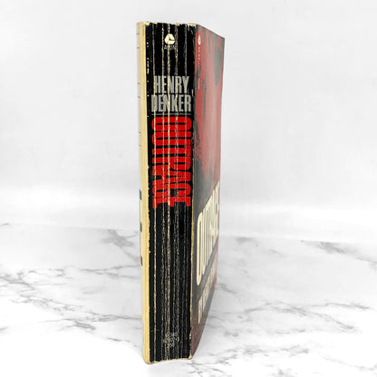 Outrage by Henry Denker [1983 FIRST PAPERBACK PRINTING]
