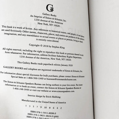 The Outsider by Stephen King [TRADE PAPERBACK] 2020