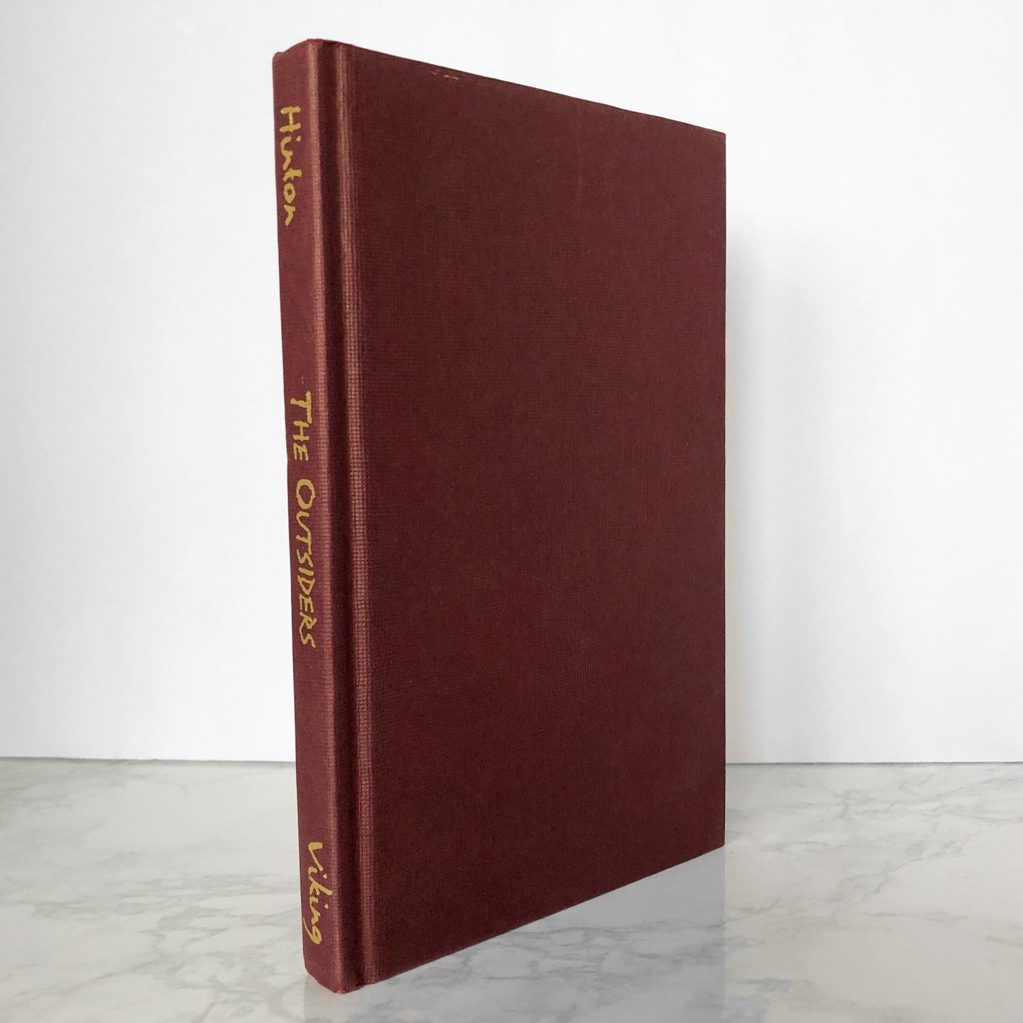 The Outsiders by S.E. Hinton [FIRST EDITION / 40th PRINTING] - Bookshop Apocalypse