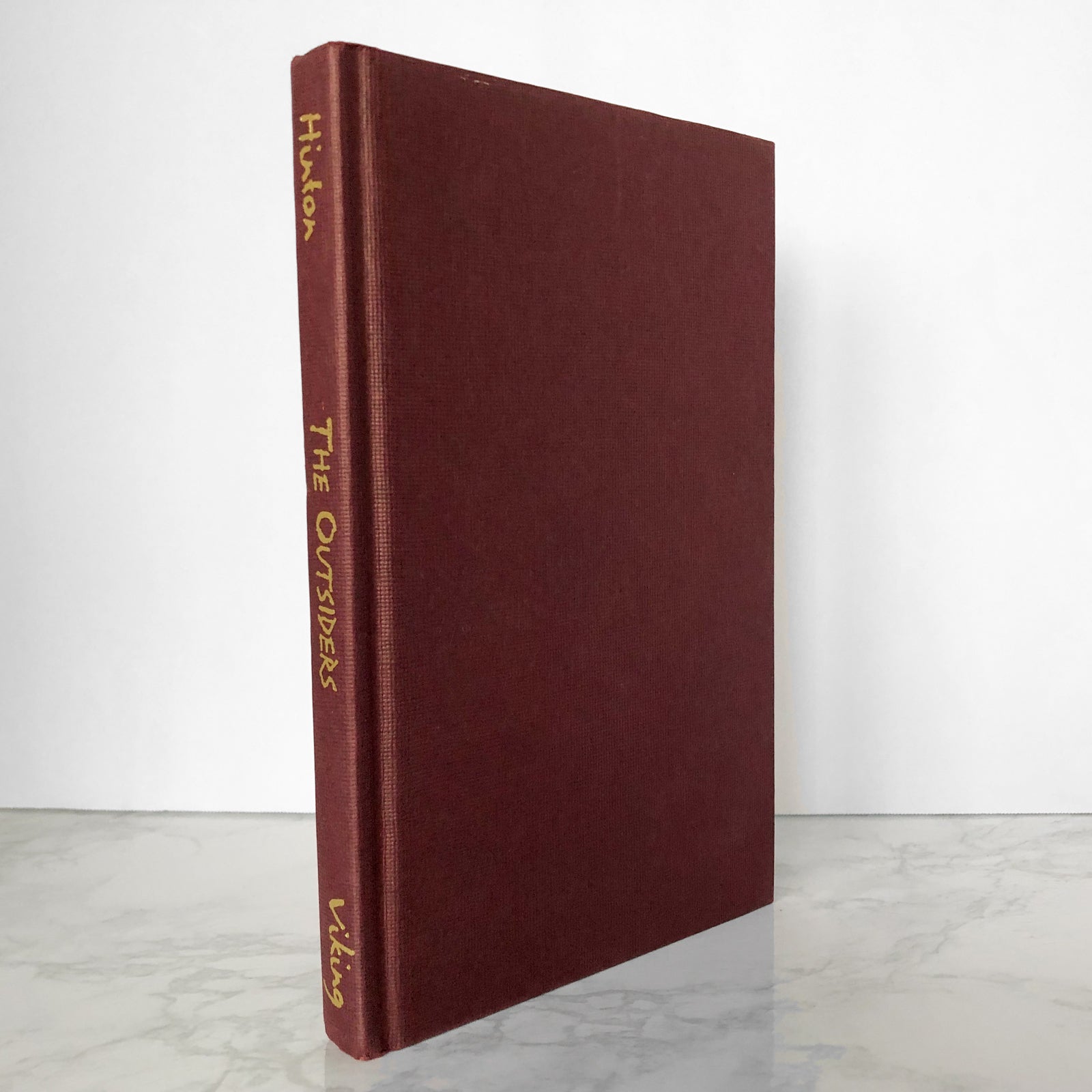 The Outsiders by S.E. Hinton [FIRST EDITION / 40th PRINTING] - Bookshop Apocalypse