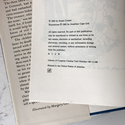 Over Sea Under Stone by Susan Cooper [FIRST EDITION] - Bookshop Apocalypse