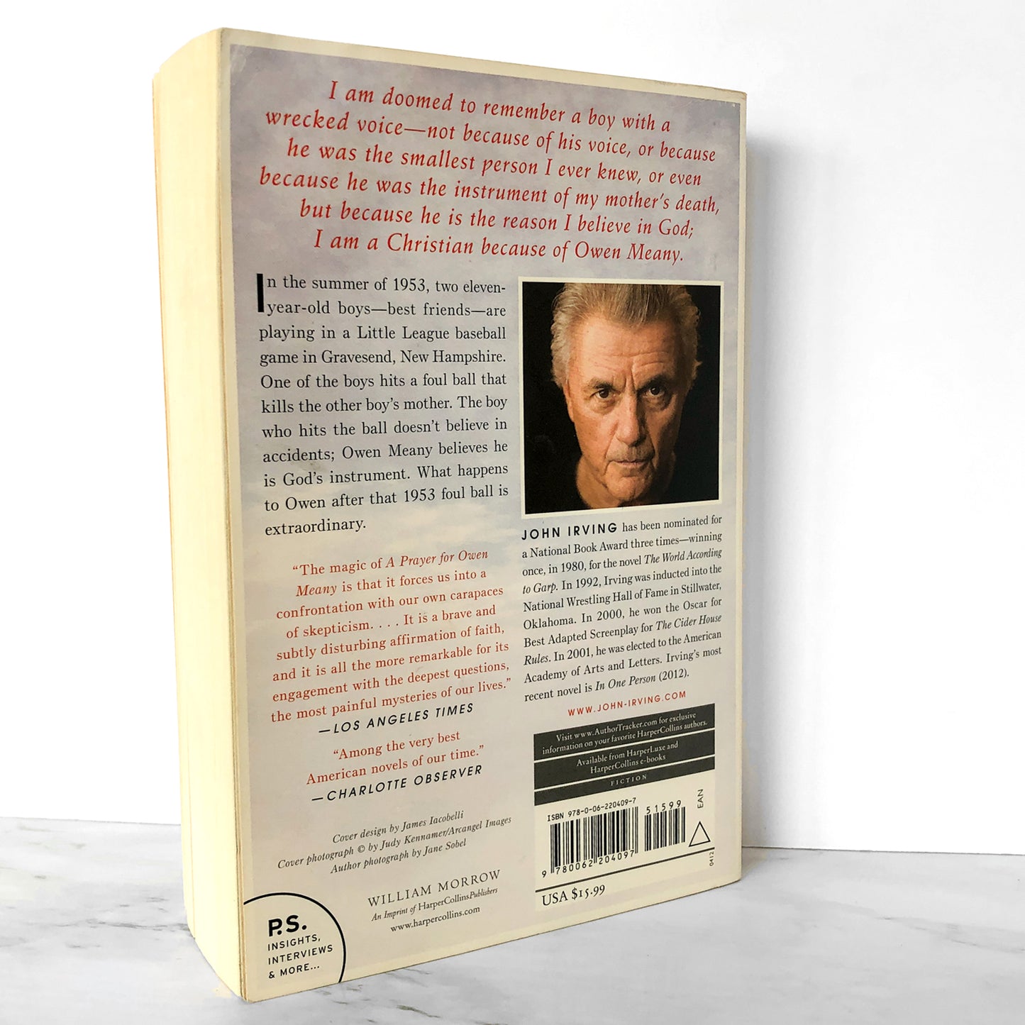 A Prayer for Owen Meany by John Irving [TRADE PAPERBACK / 2012]