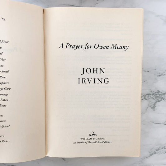 A Prayer for Owen Meany by John Irving [TRADE PAPERBACK / 2012]