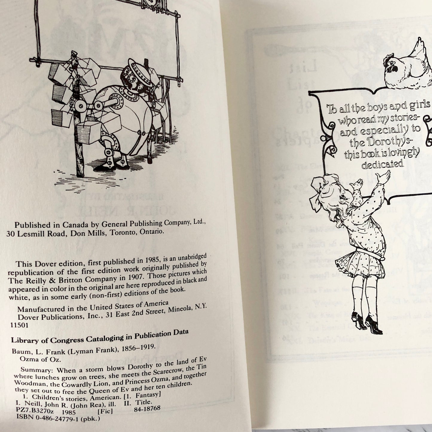 Ozma of Oz by L. Frank Baum [1985 TRADE PAPERBACK] - Bookshop Apocalypse