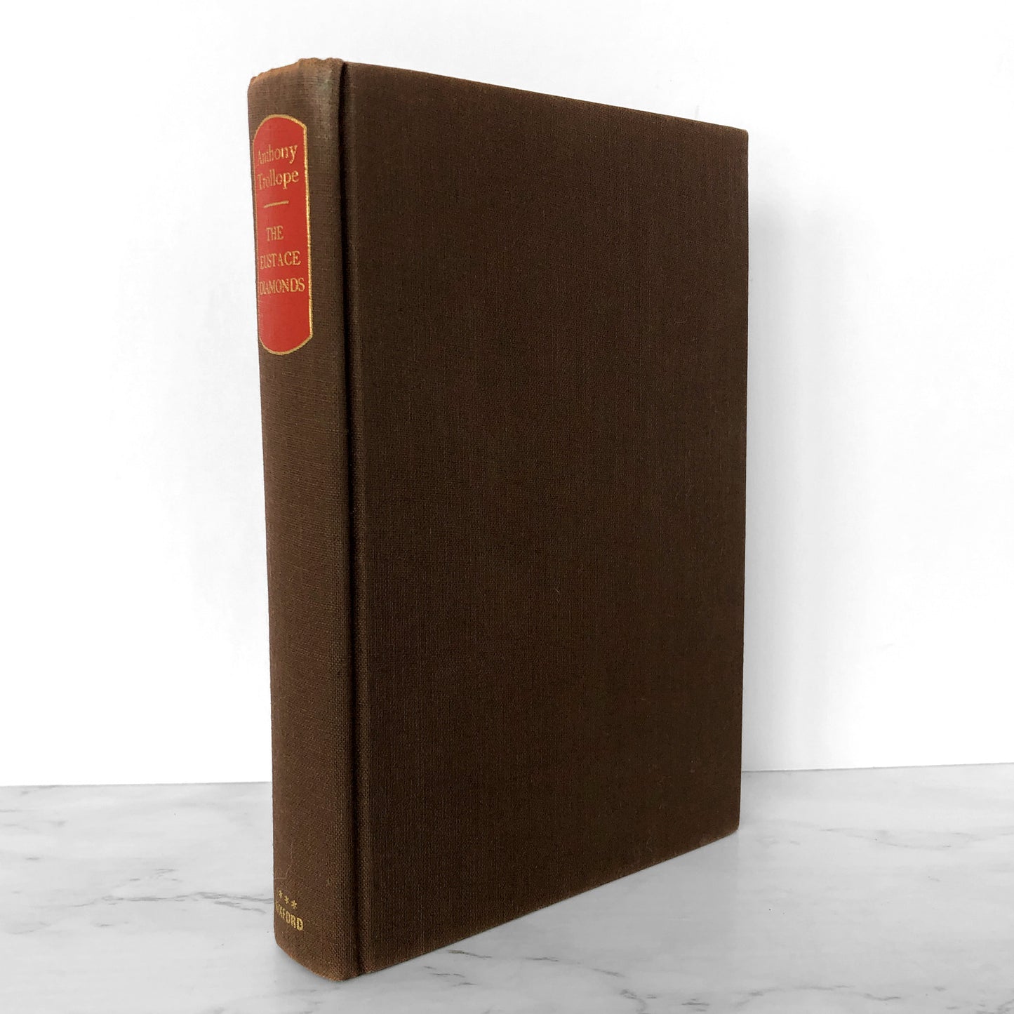 The Eustace Diamonds: A Palliser Novel by Anthony Trollope [OXFORD HARDCOVER / 1971]
