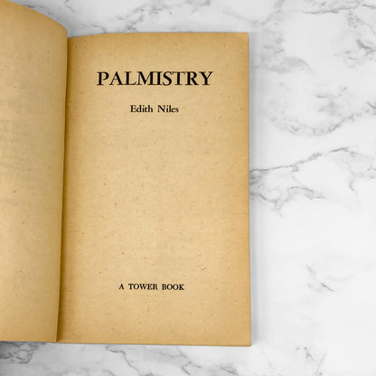 Palmistry by Edith Niles [1965 PAPERBACK]