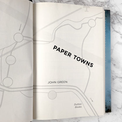Paper Towns by John Green [FIRST EDITION / FIRST PRINTING]