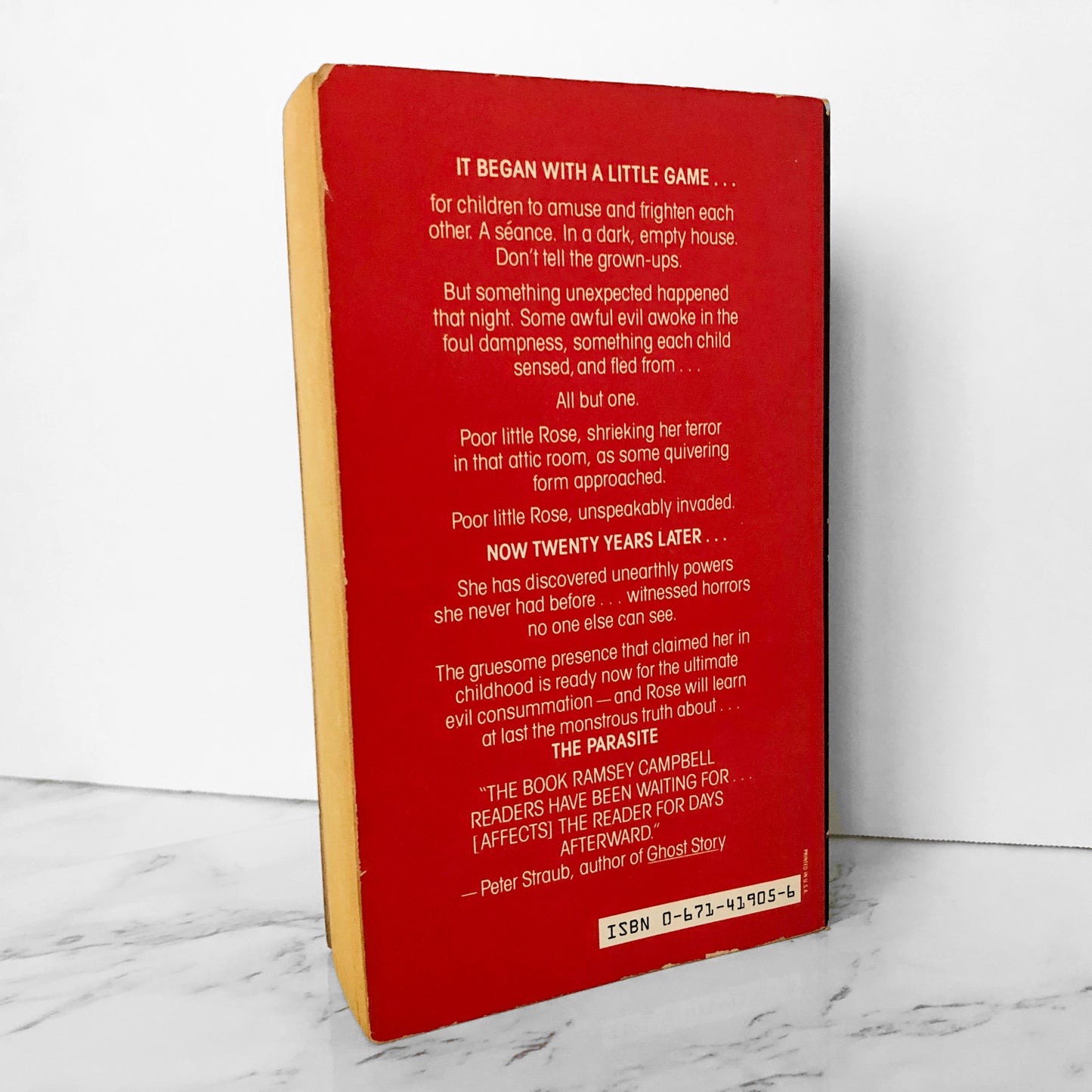 The Parasite by Ramsey Campbell [1981 PAPERBACK] - Bookshop Apocalypse