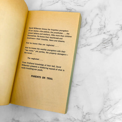 Parents on Trial by David Wilkerson [1971 PAPERBACK]