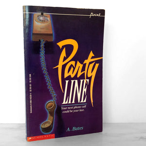 Party Line by A. Bates [1989 PAPERBACK] Point Horror #7