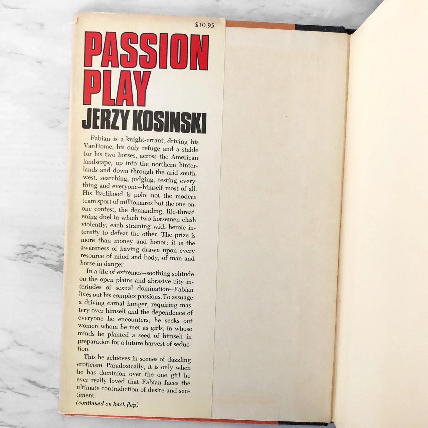 Passion Play by Jerzy Kosiński [FIRST EDITION / FIRST PRINTING] 1979
