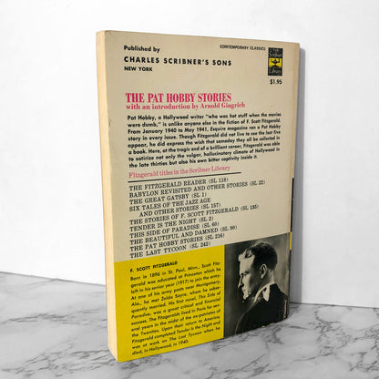 The Pat Hobby Stories by F. Scott Fitzgerald [TRADE PAPERBACK / 1970] - Bookshop Apocalypse