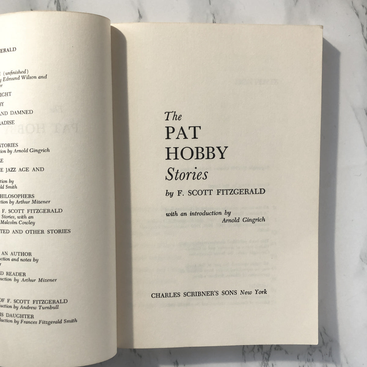 The Pat Hobby Stories by F. Scott Fitzgerald [TRADE PAPERBACK / 1970] - Bookshop Apocalypse