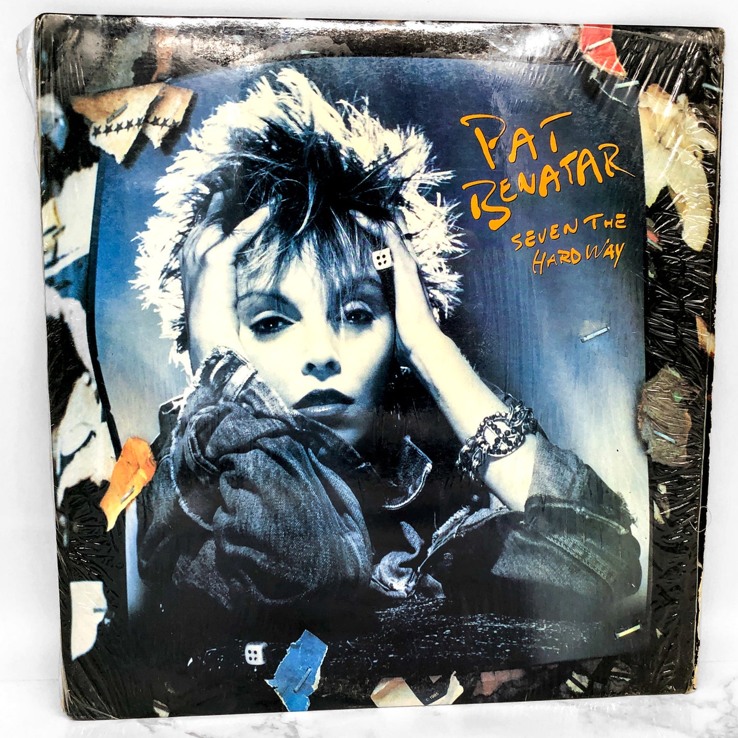Pat Benatar – Seven The Hard Way [VINYL LP] 1985 • Crysalis Records