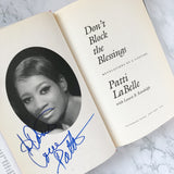 Don't Block The Blessings by Patti LaBelle [SIGNED FIRST EDITION] - Bookshop Apocalypse