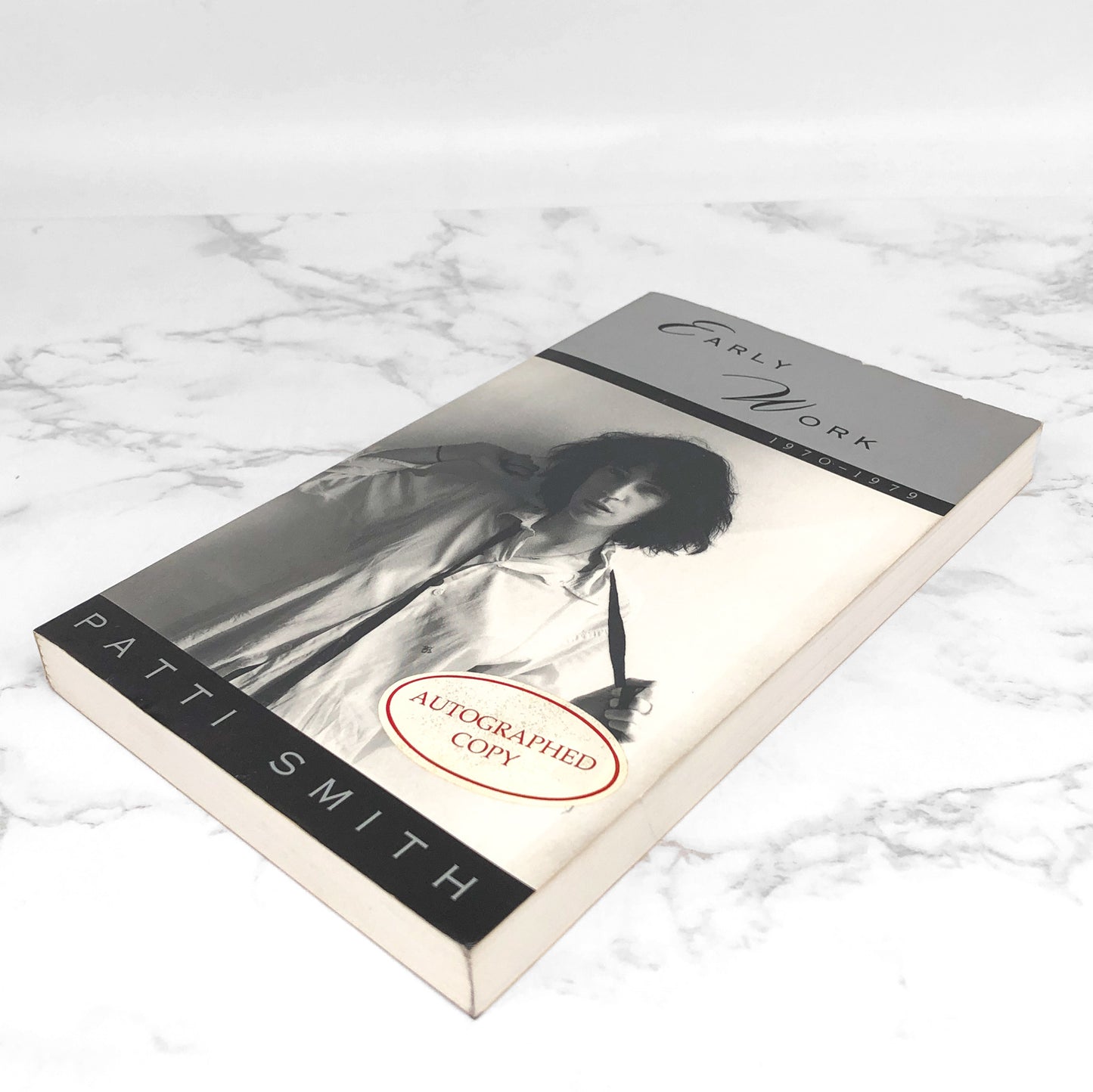 Early Work: 1970-1979 by Patti Smith SIGNED! [FIRST EDITION PAPERBACK] 1994