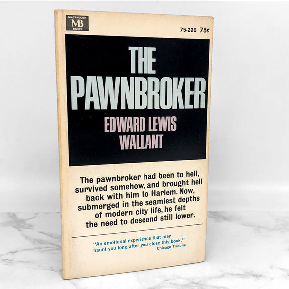 The Pawnbroker by Edward Lewis Wallant [1969 PAPERBACK] Macfadden-Bartell