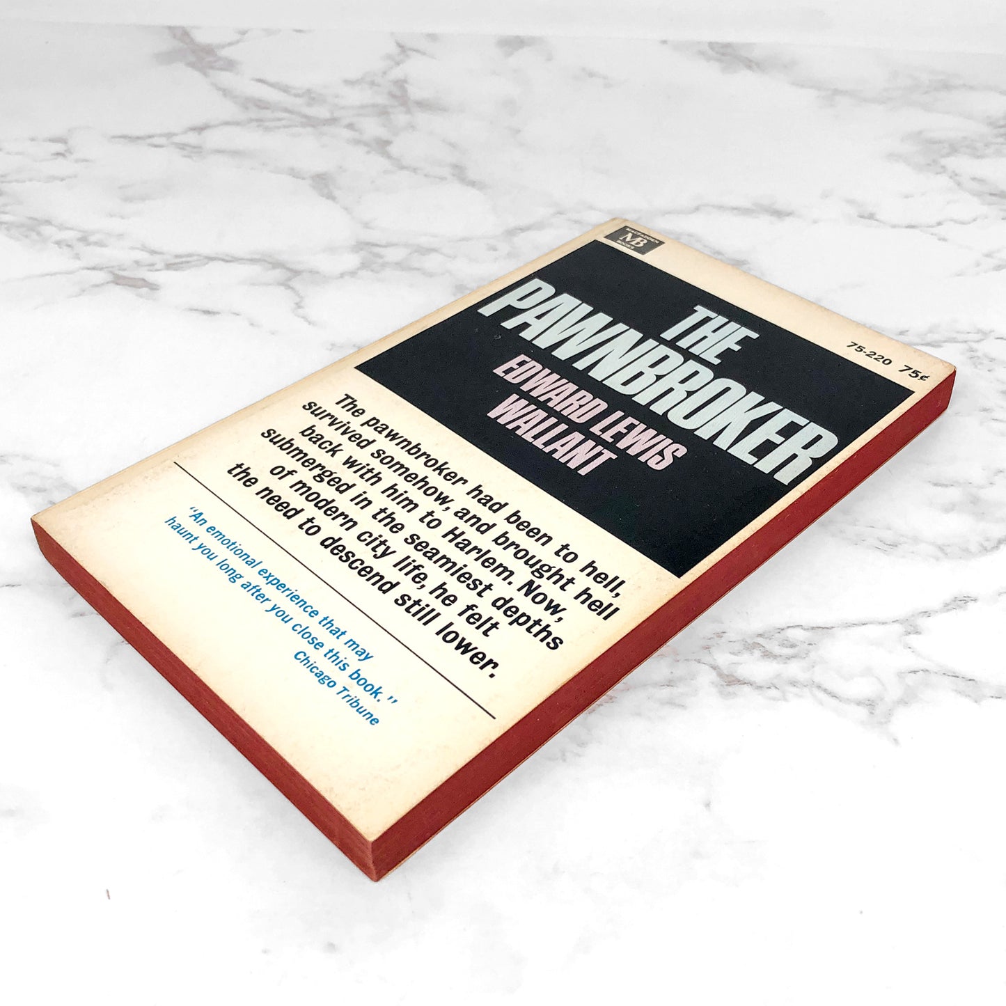 The Pawnbroker by Edward Lewis Wallant [1969 PAPERBACK] Macfadden-Bartell