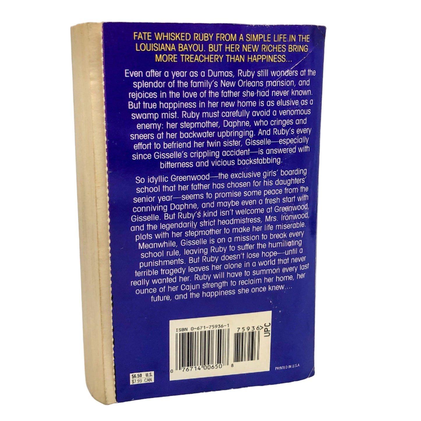 Pearl in the Mist by V.C. Andrews [FIRST PAPERBACK PRINTING] 1994