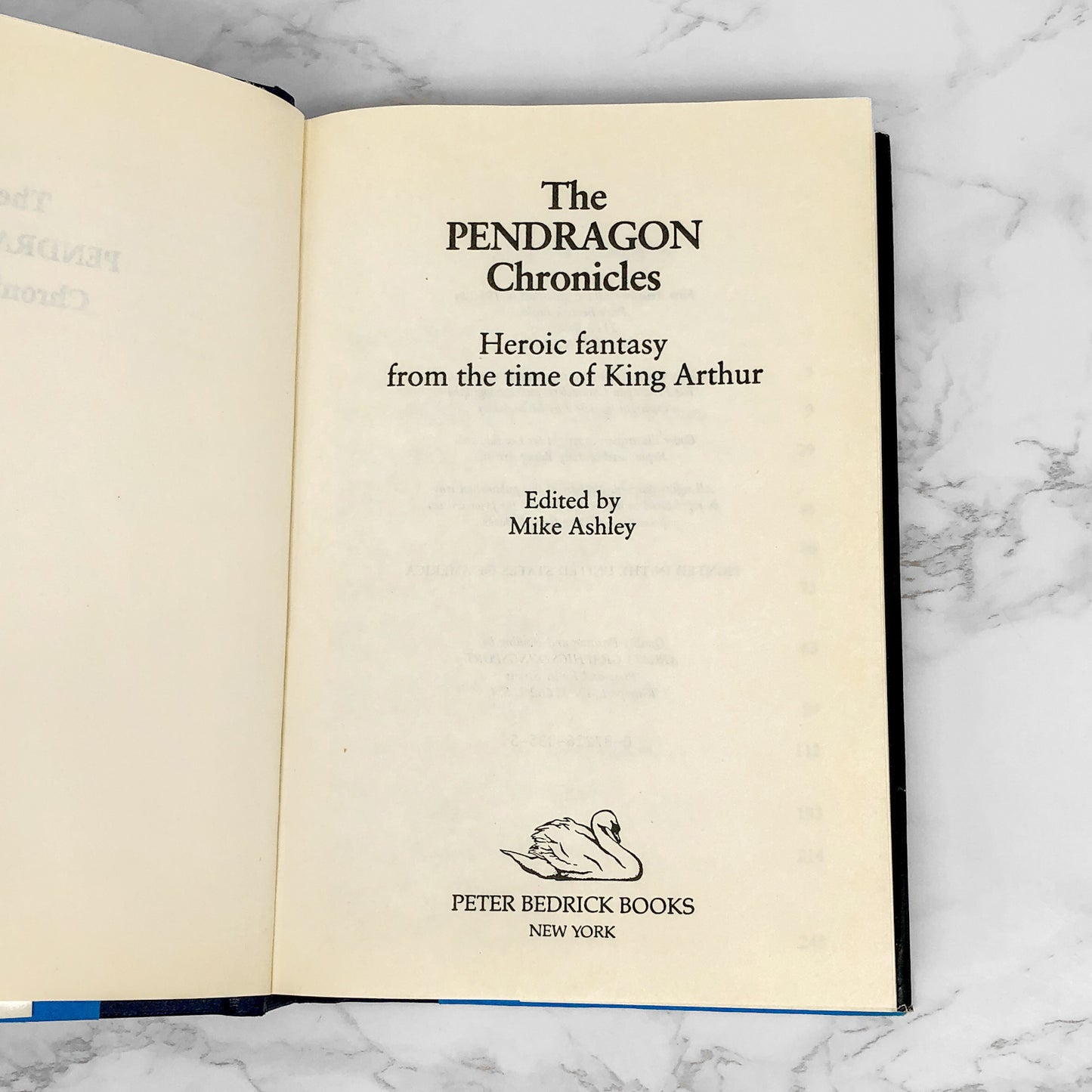 The Pendragon Chronicles: Heroic Fantasy from the Time of King Arthur [1990 HARDCOVER ANTHOLOGY]
