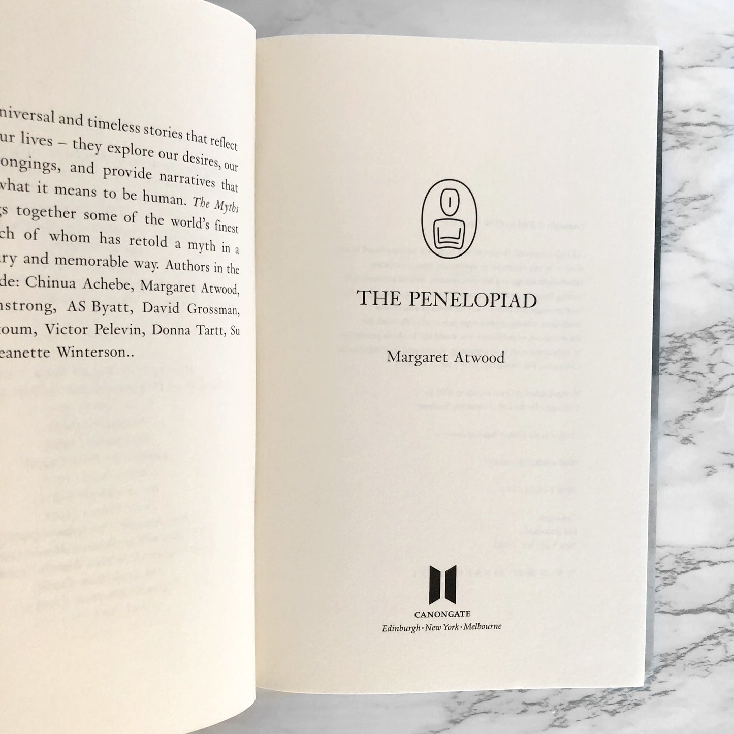 The Penelopiad by Margaret Atwood [FIRST EDITION • FIRST PRINTING] 2005