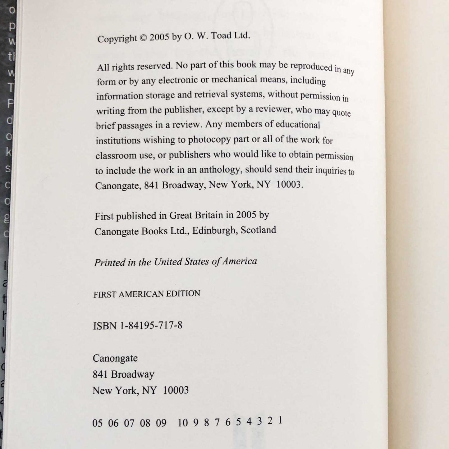 The Penelopiad by Margaret Atwood [FIRST EDITION • FIRST PRINTING] 2005