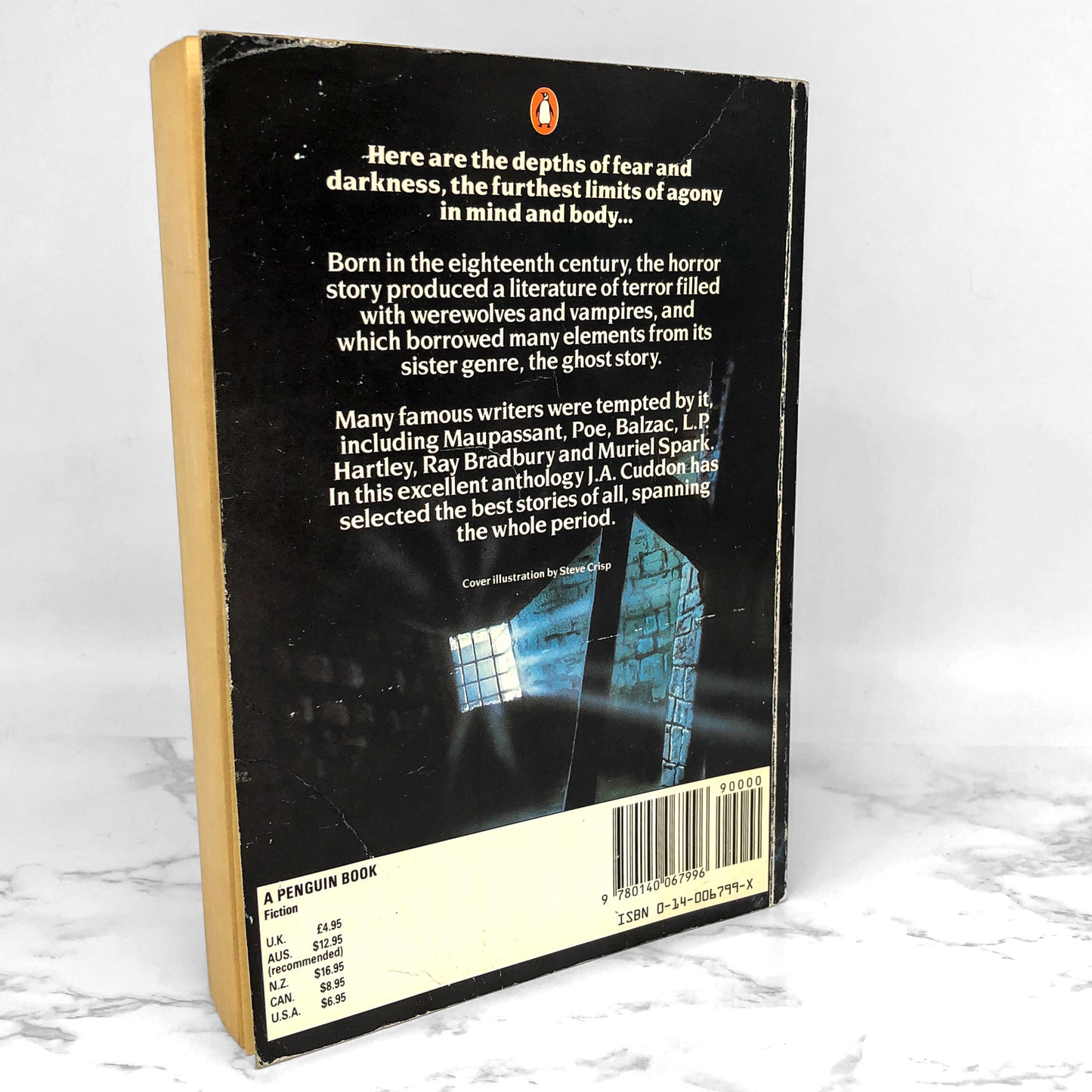 The Penguin Book of Horror Stories edited by J.A. Cuddon [U.K. FIRST EDITION] 1985