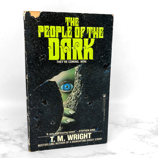 The People of the Dark by T.M. Wright [FIRST PRINTING] 1985 • TOR Horror