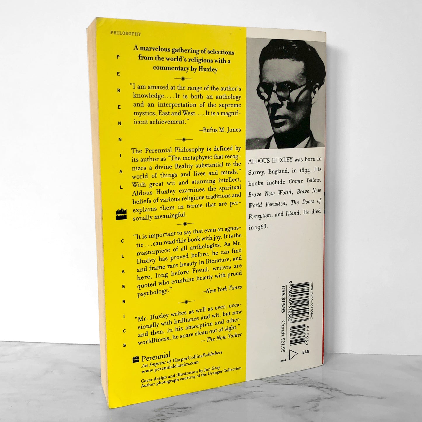 The Perennial Philosophy by Aldous Huxley [TRADE PAPERBACK] 2004