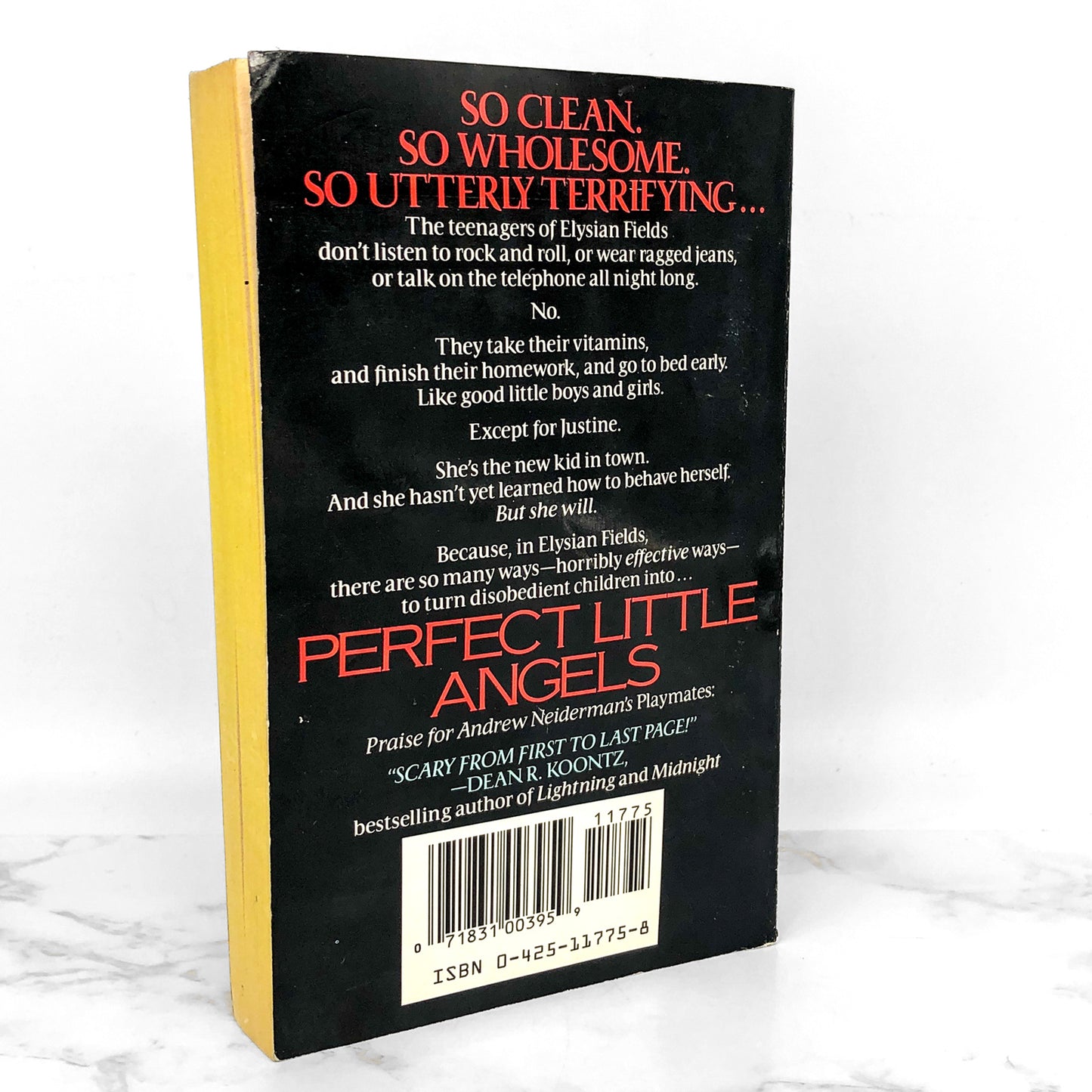Perfect Little Angels by Andrew Neiderman [FIRST EDITION / FIRST PRINTING] 1989