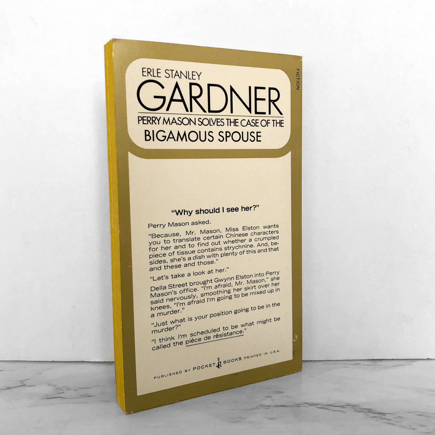 Perry Mason: The Case of the Bigamous Spouse by Erle Stanley Gardner [1971 PAPERBACK]