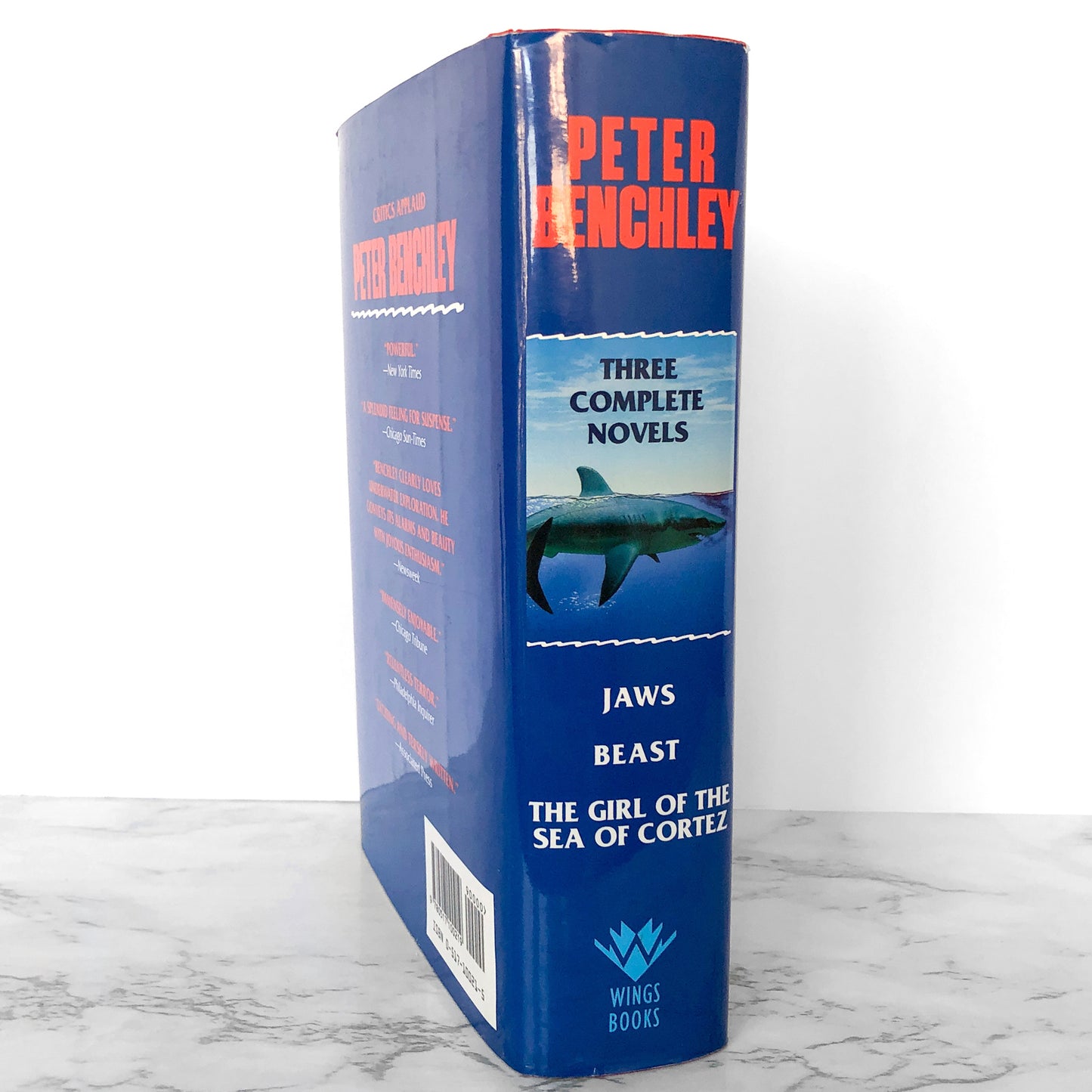 Three Complete Novels by Peter Benchley [1994 HARDCOVER OMNIBUS] Jaws, Beast, The Girl of the Sea of Cortez