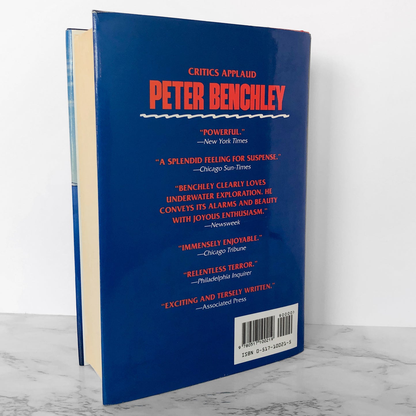 Three Complete Novels by Peter Benchley [1994 HARDCOVER OMNIBUS] Jaws, Beast, The Girl of the Sea of Cortez