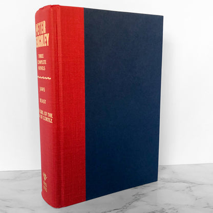 Three Complete Novels by Peter Benchley [1994 HARDCOVER OMNIBUS] Jaws, Beast, The Girl of the Sea of Cortez