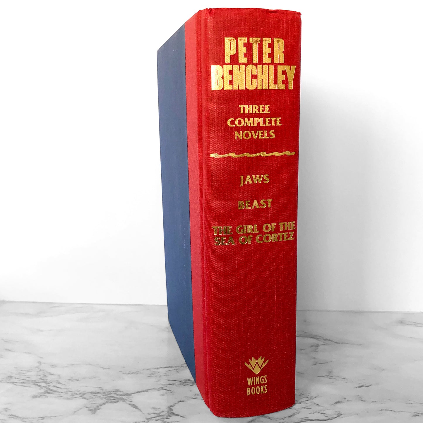 Three Complete Novels by Peter Benchley [1994 HARDCOVER OMNIBUS] Jaws, Beast, The Girl of the Sea of Cortez