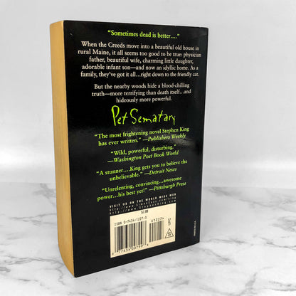 Pet Sematary by Stephen King [2001 PAPERBACK] Pocket Books